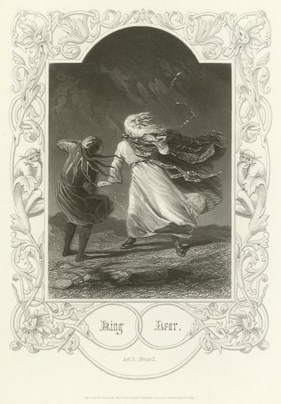 King Lear, Act III, Scene II by Joseph Kenny Meadows